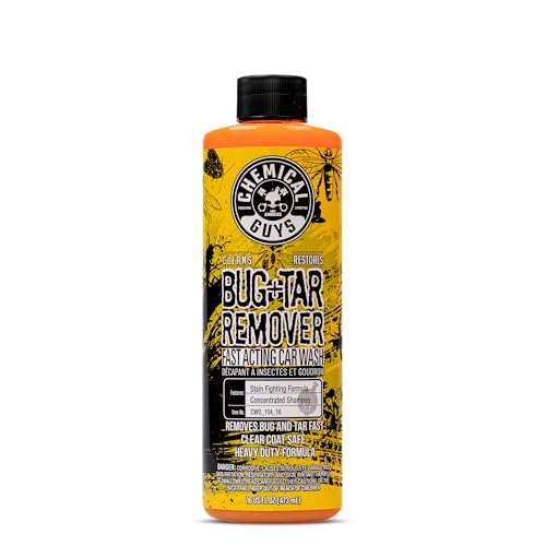 Chemical Guys, Bug & Tar Remover, Fast-Acting Pre-Wash for Paint, 16 oz - size: 16 Fl Oz (Pack of 1)