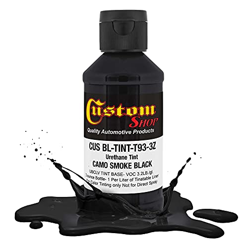 Custom Coat 3 Ounce, Camo Smoke Black, Bedliner Tint Concentrate - color: Camo Smoke Black, size: 3-Ounce (Pack of 1)