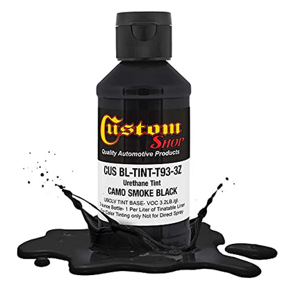 Custom Coat 3 Ounce, Camo Smoke Black, Bedliner Tint Concentrate - color: Camo Smoke Black, size: 3-Ounce (Pack of 1)
