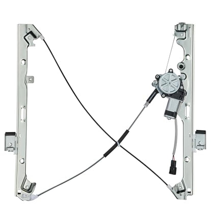 BDFHYK 741-644 Power Window Regulator with Motor Front Left Driver Side for Chevy Silverado, Tahoe, Suburban, Avalanche 1500 2500 3500| for Cadillac Escalade| for GMC Yukon, Yukon XL, Sierra - size: Front Left, style: 1999-2006 Chevy Silverado 1500