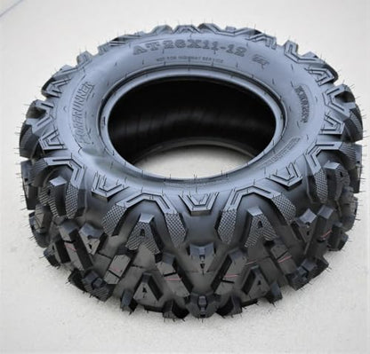 Forerunner Knight 26X11.00-12 Mud Terrain 55F 6 Ply All Season Bias Tire - size: 26X11.00-12