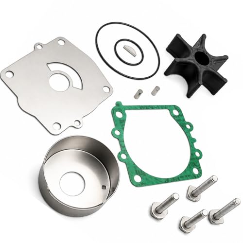 6G5-W0078 Outboard Water Pump Impeller Kit for Yamaha 150-225 HP - size: 150 175 200 225 HP