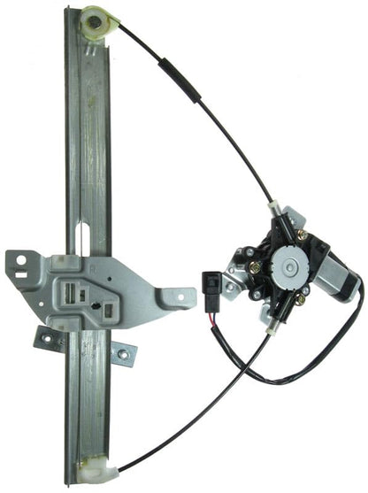 TRQ Front Right Power Window Regulator & Motor Assembly Passenger Side - style: WRA51185