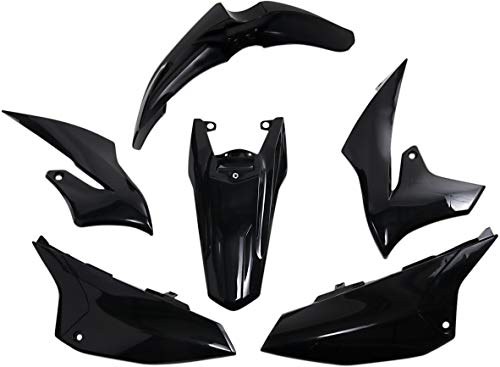 YZ65 BLACK ACERBIS PLASTIC KIT - YAM YZ 65 2018