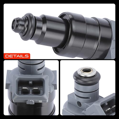 A-Premium Set of 8 Fuel Injectors Compatible with Dodge, Jeep, Ram - style: Pack of 8