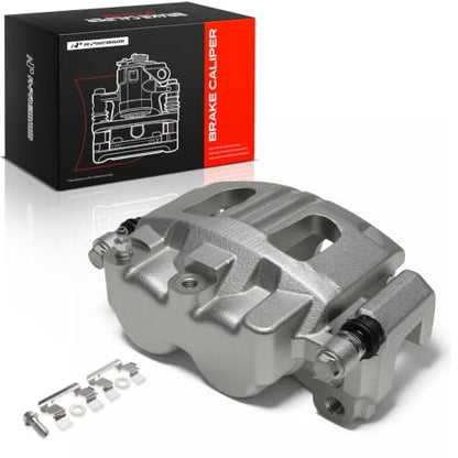 A-Premium Front Left Driver Disc Brake Caliper with Bracket - style: Front Driver