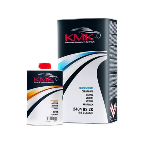 KMK 2404 HS 2K Clearcoat 4:1 and 4901 Normal Hardener Kit