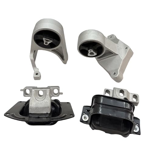 Engine Motor Transmission Mount Set Fit for Dodge Stratus 2001-2006 Chrysler Sebring 2.4L,2.7L Replacement A3034,A3049, A2841HY, A2842HY,EM-3034,4593383AB, 4593383AA,EM-3049,EM-2841 4pcs XINEAT - size: 2001-2006 Chrysler Sebring 2.4L