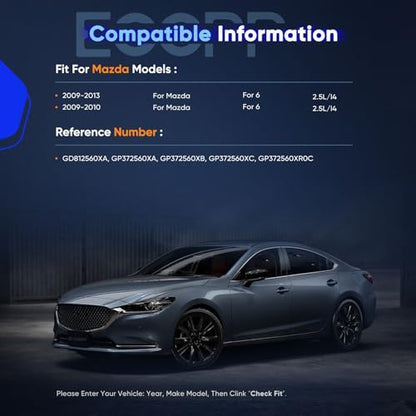 ECCPP CV Axle Shaft Assembly fit 2009-2013 for Mazda 6 2.5L L4 - size: 179565