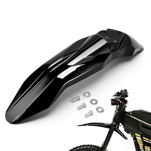 Motorcycle Front Fender Mud Guard for Talaria Sting X3/MX3/MX4 Black - color: Black