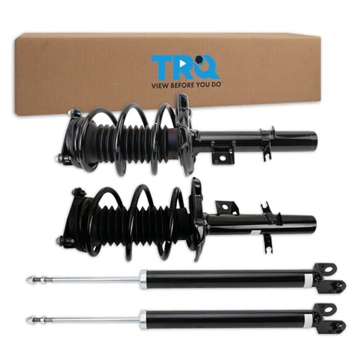 TRQ Front and Rear Complete Strut Assembly & Shock Absorber Kit Complete - style: SKA28000