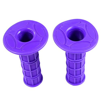 7/8" Handlebar Grips for 50cc-125cc CRF70 CRF80 TRX450 TTR90 TTR110 TTR125 PW80 RM80 DR650 KLX250 KLX300 KX65 SSR125 Pit Dirt Bike ATV Quad Motocross Motorcycles CT100U CT200U Mini Bike - color: Purple