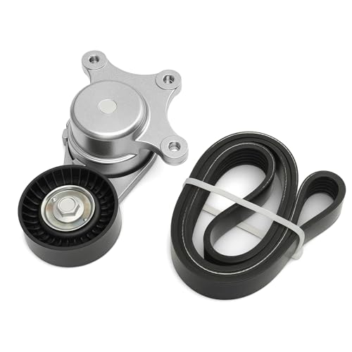 Serpentine Drive Belt Tensioner Kit #38485 49450 - size: 2007-2019 for Explorer/Edge/MKX