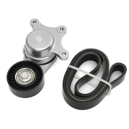 Serpentine Drive Belt Tensioner Kit #38485 49450 - size: 2007-2019 for Explorer/Edge/MKX