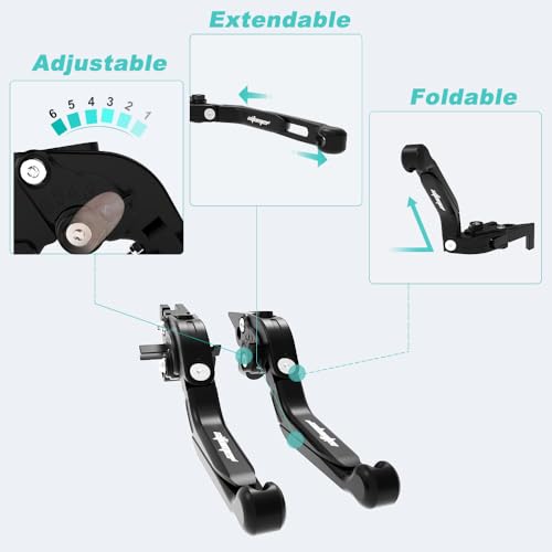 xitomer CNC Motorcycle Brake Clutch Lever Fit for CRF1000 Africa Twin 16-19