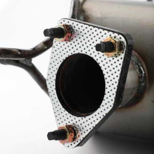 409 Stainless Steel Rear Exhaust Muffler for OUTLANDER 2007-2013 3.0L E35H - size: For 2007-2013 OUTLANDER 3.0L