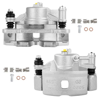 SCITOO 2PCS 19B1380 19B1379 Front Driver & Passenger Side Brake Calipers - size: Front[19B1380 & 19B1379]