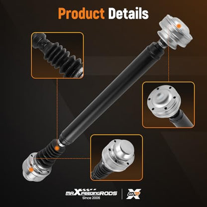 maXpeedingrods 938-124 Drive Shaft Prop Shaft Driveshaft Assembly for Jeep Liberty [4WD] V6 3.7L 42RLE Trans Replace# 52111594AA - style: 52111594AA