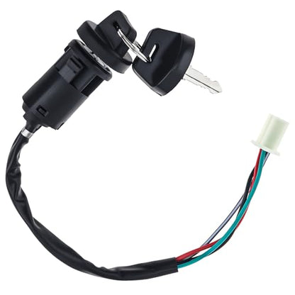 Windance 8PCS Complete Electrical Wiring Harness Kit with CDI Solenoid Relay Rectifier Ignition Switch Ignition Coil for Most Chinese 4 Stroke Motorcycle ATV Quad Dirt Bike Go Kart 150CC 200CC 250CC