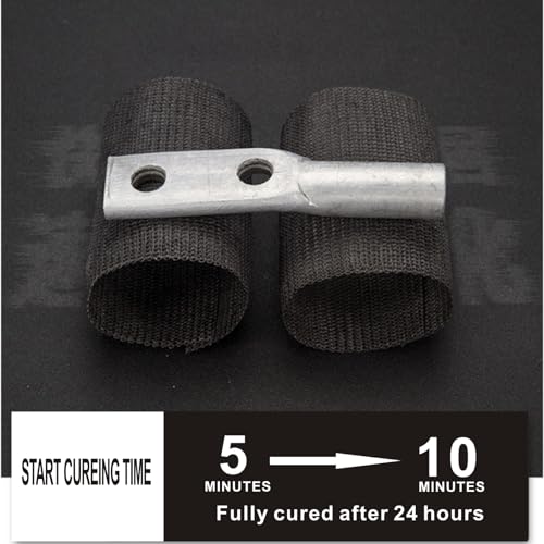 Fiberglass Repair Kit Automotive Exhaust Pipe Repair Wrap 4" X 15ft (1 Roll)