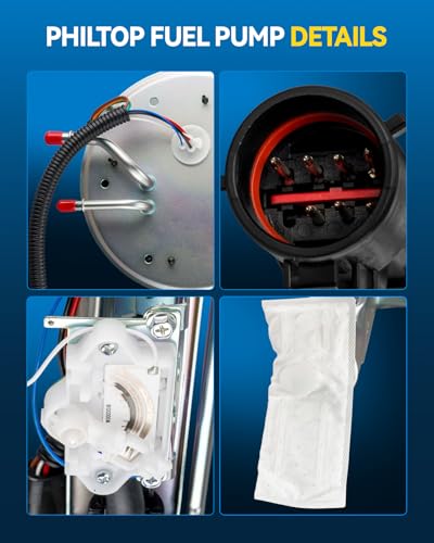 PHILTOP Electric Fuel Pump Assembly Fit for 1997 Ford Crown Victoria GAS