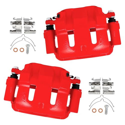 cciyu Front Left & Right Disc Brake Calipers Assembly 18-B4791 18-B4790 - size: Front[18-B4791+18-B4790]