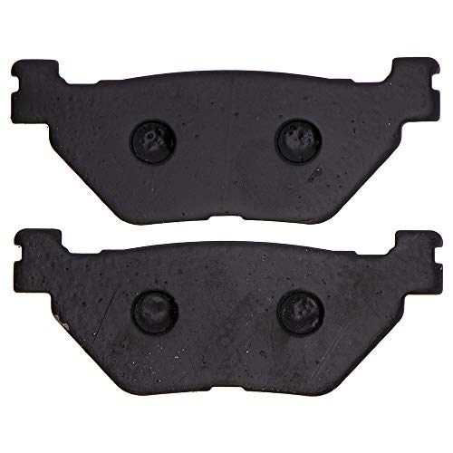 NICHE Front Rear Brake Pad Set for Yamaha 5JJ-W0045-00-00 Semi-Metallic - size: Semi-Metallic