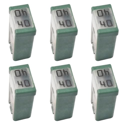40A 32V Mini Slotted Automotive MCASE Shaped Cartridge Fuse Kit - size: 40A