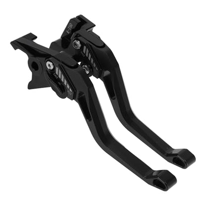 Short Brake Clutch Levers for Kawasaki Z900 2025 Solid Black