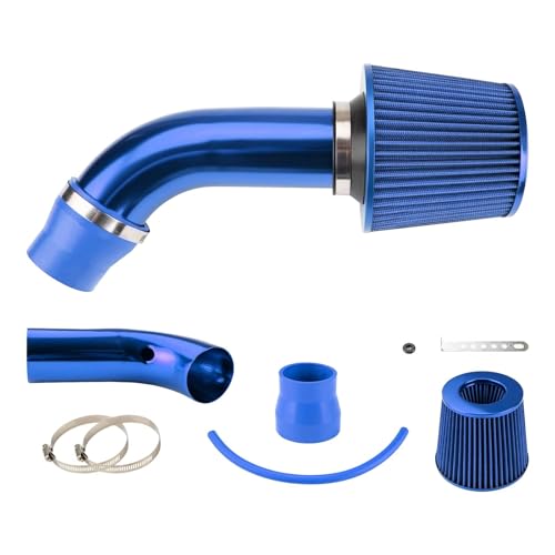 3" Universal Cold Air Intake Kit for Honda Accord, Civic EP3, Blue - color: Blue, size: Universal