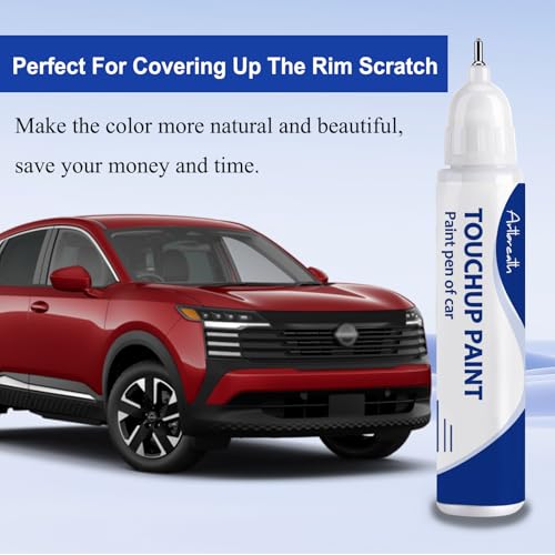 Red Alert/Scarlet Red A20 Touch Up Paint for Nissan OEM Color Match - style: Scarlet Red(A20)