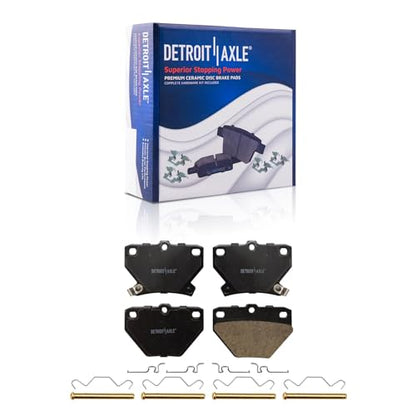 Detroit Axle - Brake Kit for Toyota 2005-2006 Corolla 2003-2007 Matrix - size: 8PR2300030/kit