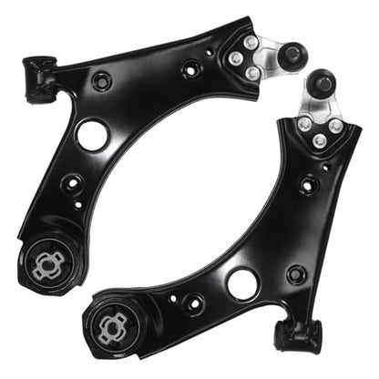 Detroit Axle - 4pc Front Control Arms Kit for Jeep Compass Renegade 500X - size: 4CS45047/4PC