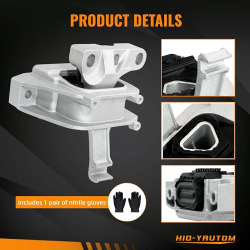 4PCS Engine Motor & Transmission Mount Kit Compatible with Volkswagen