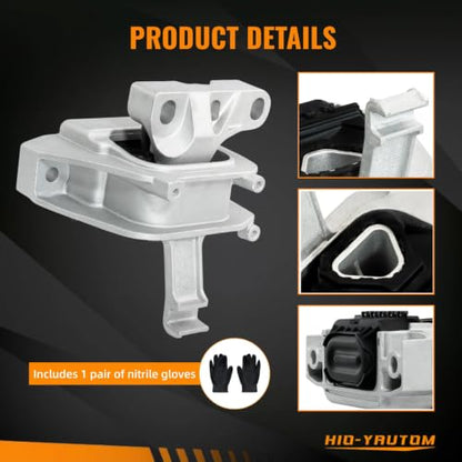 4PCS Engine Motor & Transmission Mount Kit Compatible with Volkswagen