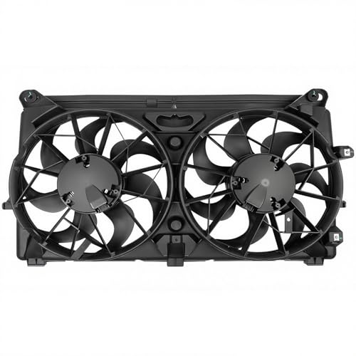 620-654 Engine Radiator Cooling Fan Assembly for 2007-2013 Chevy Avalanche Silverado Suburban Escalade Tahoe Sierra Yukon Silverado 620654 15780788