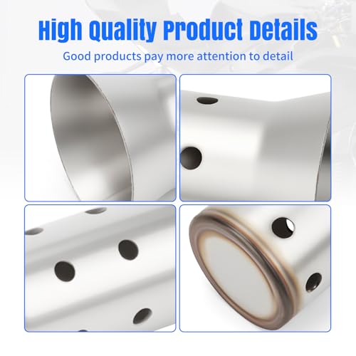 Motorcycle 51mm DB Killer Universal Exhaust Baffle Silencer - size: 51mm - Style 4