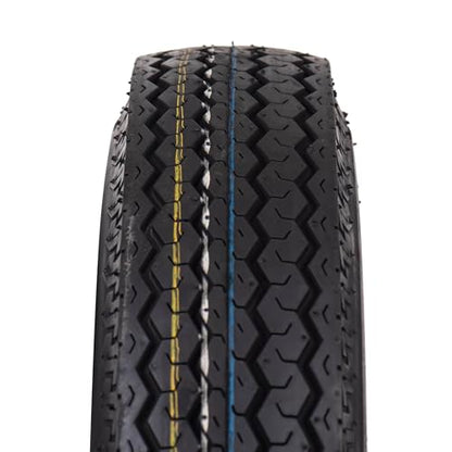 Deestone D901 Rib Highway Trailer, 5.30-12, 2 Tires, 6 Ply, Keychain - size: 5.30-12 6-Ply