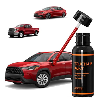 3R3 Barcelona Red Touch Up Paint for Toyota, Automotive Paints - color: Barcelona Red (3R3)