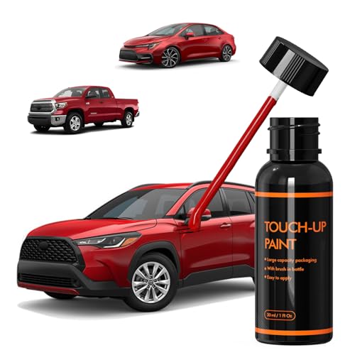 3R3 Barcelona Red Touch Up Paint for Toyota, Automotive Paints - color: Barcelona Red (3R3)