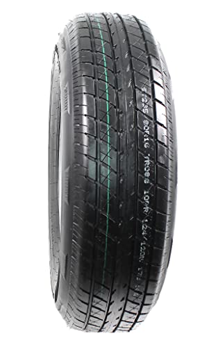 eCustomrim Radial Trailer Tire Rim Assembly ST235/80R16 Heavy Duty 8 Lug
