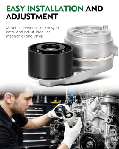 Belt Tensioner Assembly with Pulley for:-Dodge for:-Ram 2500 3500 - size: 38285
