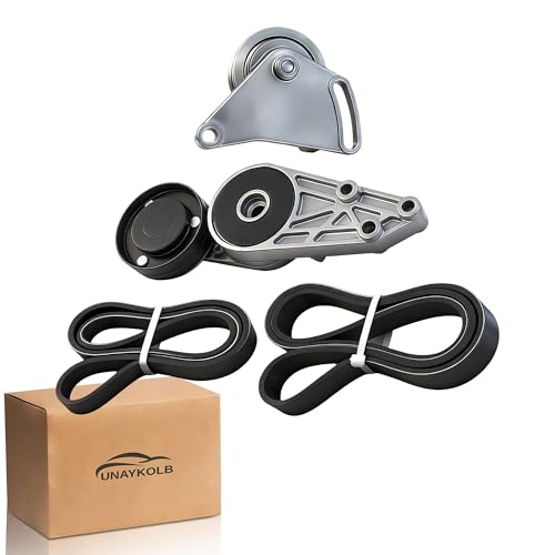 Serpentine Belt Kit With Tensioner And Idler Pulley For Audi A4 A4 Quattro - size: Audi A4 & A4 Quattro, Vw Passat (97-05)