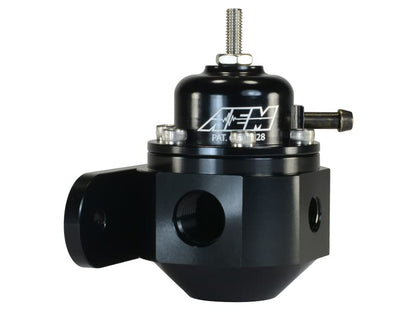 AEM 25-302BK Black High Volume Adjustable Fuel Pressure Regulator