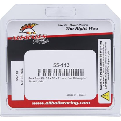 All Balls Racing Fork Seal Kit for Harley XL 1200C Custom 1979-2022