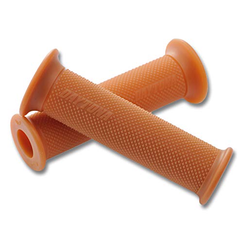 DAYTONA Universal 7/8" Motorcycle Handlebar Grips for Premium Comfort Rides (Standard) (Gum) - color: Gum