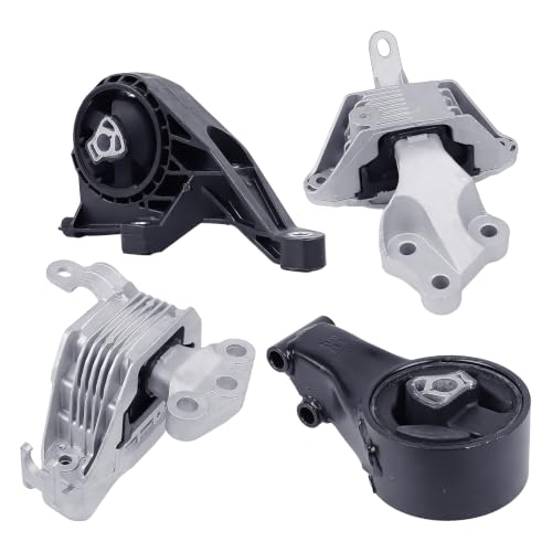 Engine Motor Mount Compatible with Buick Cascada 16-19 L4 1.6L,Chevrolet Cruze 11-16 L4 1.4L/ 10-16 L4 1.8L/ Cruze Limited 16 L4 1.4L/1.8L,Replacement for A5430 A5479 A5508 A5502 - size: 16-19 Buick Cascada L4 1.6L