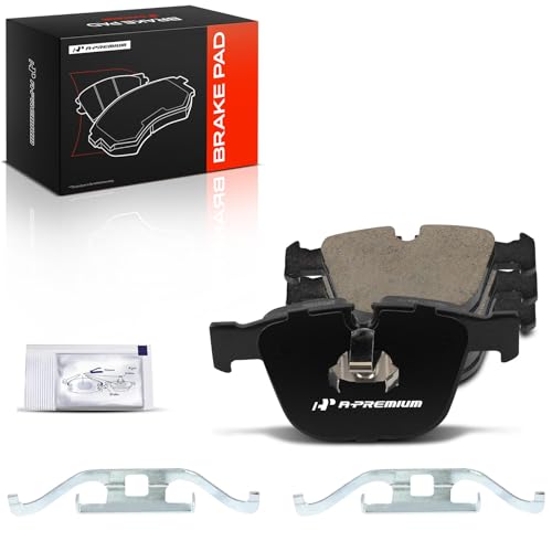 A-Premium Rear Ceramic Brake Pads Compatible with BMW & Bentley, 2-Pack