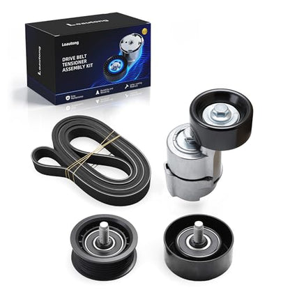 Serpentine Belt Tensioner Pulley Kit for Hyundai Sonata 2011-2014
