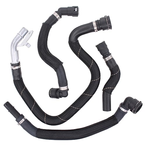 MOTOKU Heater Supply Return Jumper Hose kit for Jeep Cherokee 2014-2018